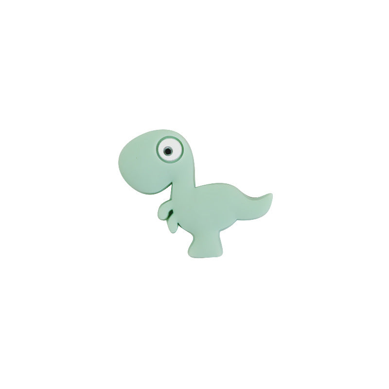 Wholesale 10PCS Teether  Dinosaur DIY Baby Molded Silicone Beads